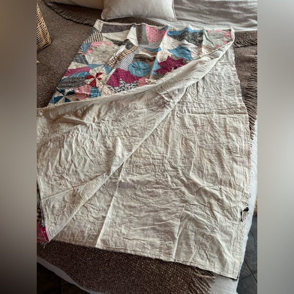 Antique Patchwork Quilt - Picture 9 of 12